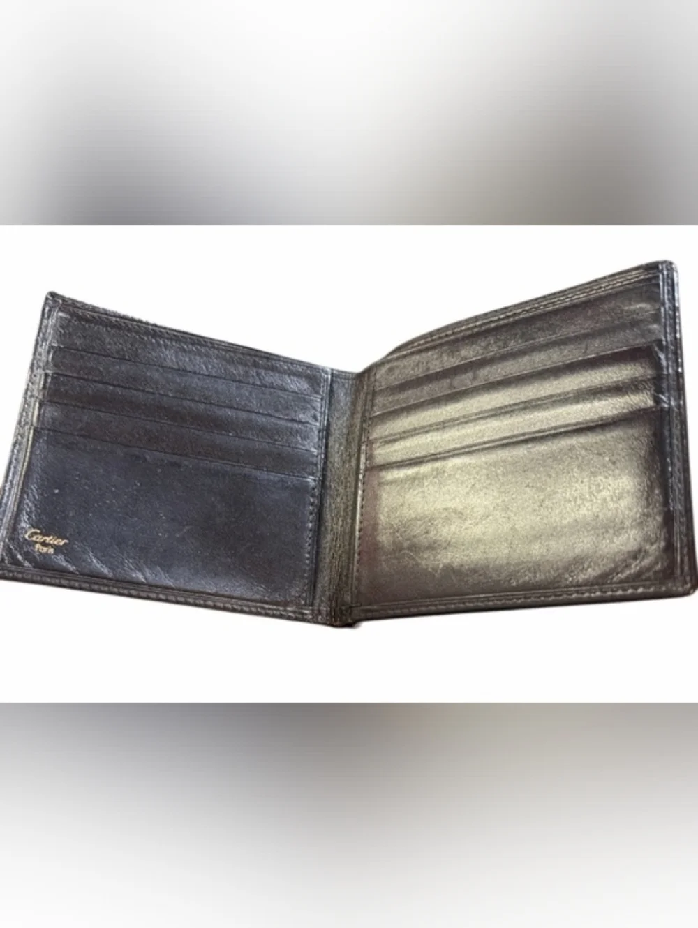 Cartier Luxury Authentic Leather Wallet EUC